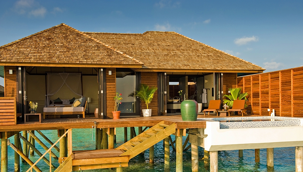 Deluxe Water Villa At Lily Beach Resort And Spa